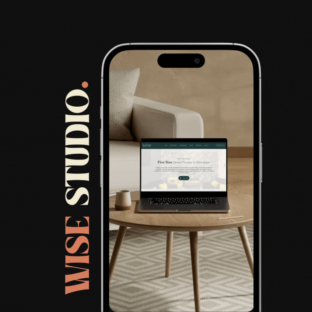 the dental lounge dental website showcase