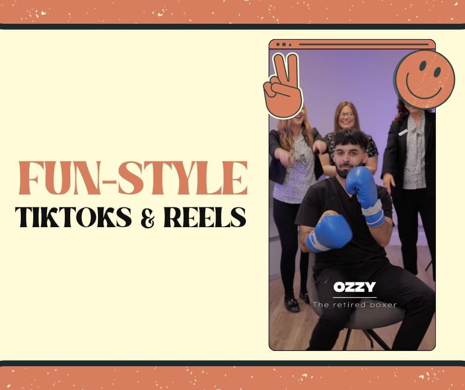 dental tiktok & reel example